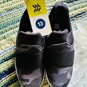 All in Motion Kids Shoes - Black Camo